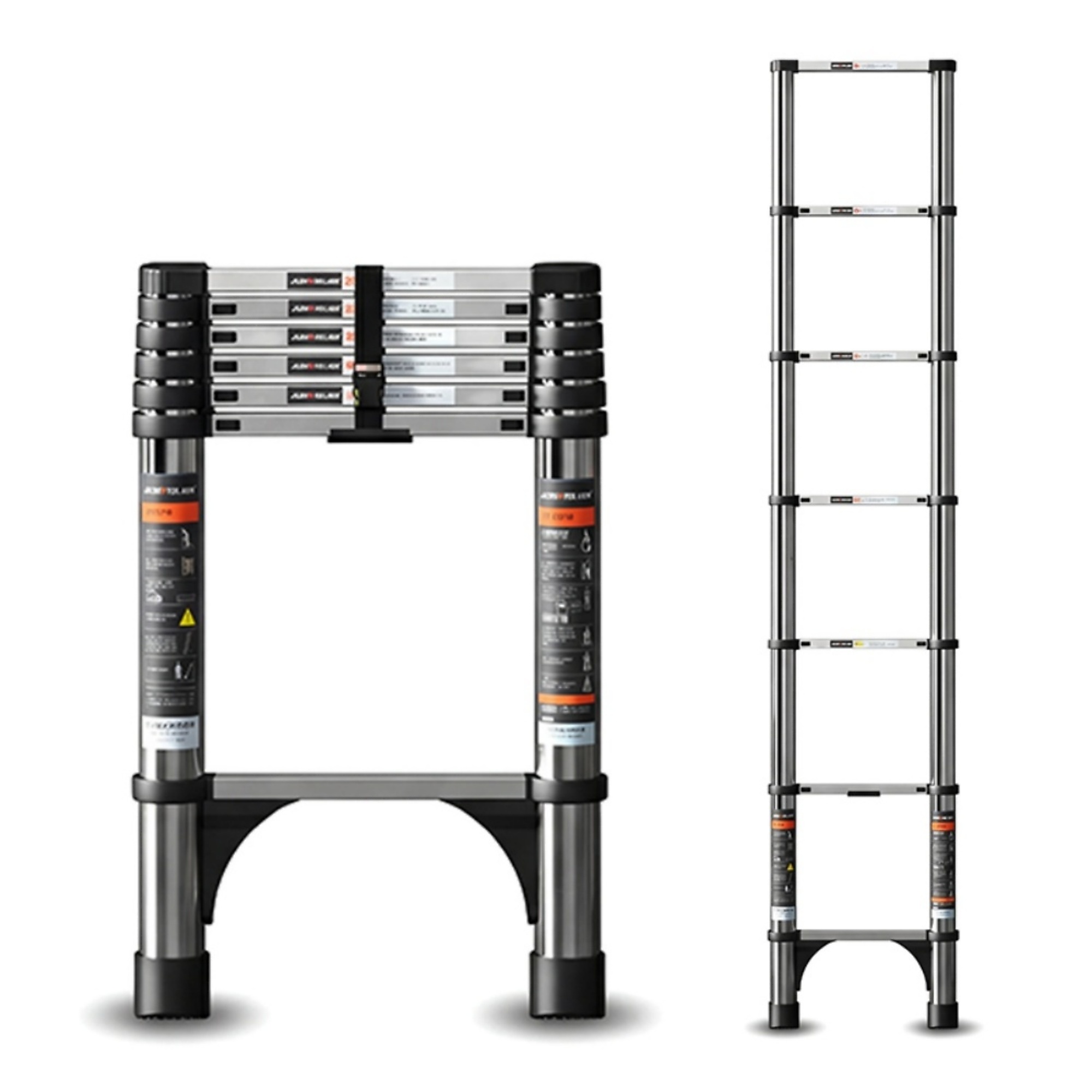10 ft. 330 lbs. Telescopic Ladder with Secure Locking and Non-Slip Design
